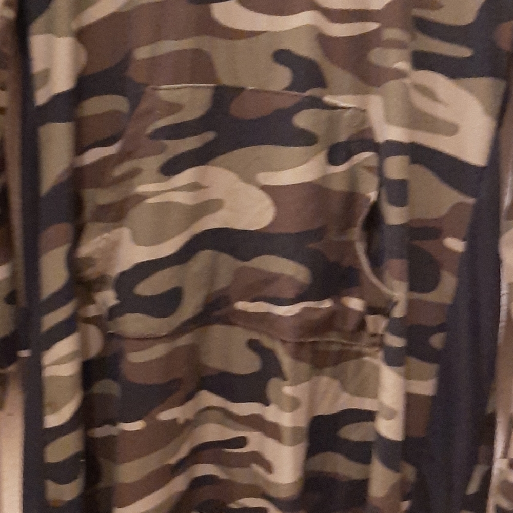NOBO Camo Hooded Dress Size XL EUC - Picture 3 of 8